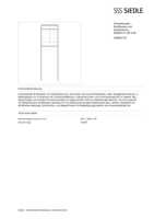 Datasheet for Siedle 200023135-00, EAN: 4015739231355
