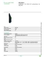 Datasheet for Schneider Electric SSLZRA1, EAN: 3606480580161