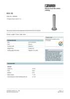 Datasheet for Phoenix Contact 3200328, EAN: 4017918093976