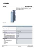 Datasheet for Siemens 6ES75225FF000AB0, EAN: 4025515079873