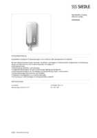 Datasheet for Siedle 200044628-00, EAN: 4015739446285