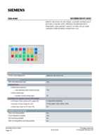 Datasheet for Siemens 6AV36883EH470AX0, EAN: 4025515080350