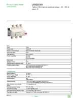 Datasheet for Schneider Electric LR9D5369, EAN: 3389110787931
