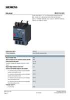 Datasheet for Siemens 3RU21161JC0, EAN: 4011209782105
