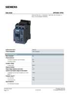 Datasheet for Siemens 3RT20251AF00, EAN: 4011209832374