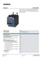 Datasheet for Siemens 3RU21264PB0, EAN: 4011209780996