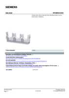 Datasheet for Siemens 3RV29284AA00, EAN: 4011209849549 Datasheet for Siemens 3RV29284AA00, EAN: 4011209849549