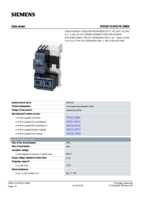Datasheet for Siemens 3RA22100KD152BB4, EAN: 4011209797956 Datasheet for Siemens 3RA22100KD152BB4, EAN: 4011209797956