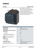 Datasheet for Siemens 3RR21411AA30, EAN: 4011209787230