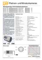 Datasheet for VideoComponents VC-VAND-WIDE