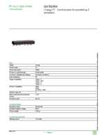 Datasheet for Schneider Electric GV3G364, EAN: 3389119405515