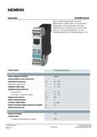 Datasheet for Siemens 3UG46332AL30, EAN: 4011209642706