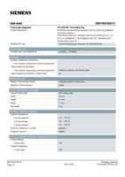 Datasheet for Siemens 6GK19050DA10, EAN: 4019169402323 Datasheet for Siemens 6GK19050DA10, EAN: 4019169402323