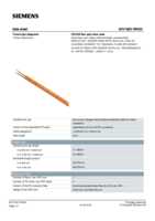 Datasheet for Siemens 6XV18207BN20, EAN: 4019169401197 Datasheet for Siemens 6XV18207BN20, EAN: 4019169401197