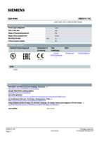 Datasheet for Siemens 3SB29101AC, EAN: 4011209029163