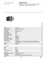 Datasheet for Schneider Electric XB4BW35M5, EAN: 3389110892154