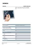 Datasheet for Siemens 6AV65741AD044AA0, EAN: 4025515068983