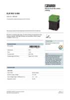 Datasheet for Phoenix Contact 2964186, EAN: 4017918099398