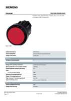 Datasheet for Siemens 3SU10000AA200AA0, EAN: 4011209955479