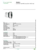 Datasheet for Schneider Electric ZB4BA0, EAN: 3389110887440
