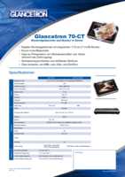 Datasheet for GLANCETRON JP-70CTU01-00