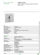 Datasheet for Schneider Electric XAPS11331N, EAN: 3389110838510