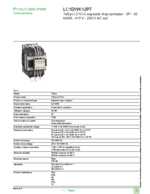 Datasheet for Schneider Electric LC1DWK12P7, EAN: 3389110060577 Datasheet for Schneider Electric LC1DWK12P7, EAN: 3389110060577
