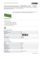 Datasheet for Phoenix Contact 1737822, EAN: 4017918028060