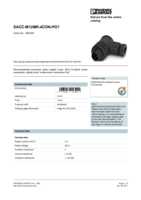 Datasheet for Phoenix Contact 1681091, EAN: 4017918157494