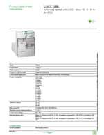 Datasheet for Schneider Electric LUCC12BL, EAN: 3389110364491 Datasheet for Schneider Electric LUCC12BL, EAN: 3389110364491