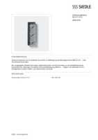 Datasheet for Siedle 200016703-00, EAN: 4015739167036