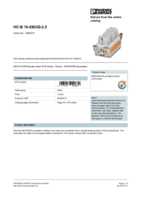 Datasheet for Phoenix Contact 1605572, EAN: 4017918940669