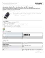 Datasheet for Phoenix Contact 1404642, EAN: 4046356707732