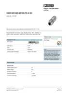 Datasheet for Phoenix Contact 1511857, EAN: 4017918908638