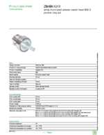 Datasheet for Schneider Electric ZB4BK1213, EAN: 3389110890426