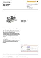 Datasheet for Weidmüller 1202100000, EAN: 4008190149369