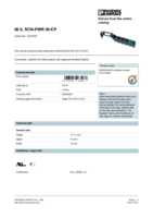 Datasheet for Phoenix Contact 2727637, EAN: 4017918163037