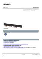 Datasheet for Siemens 3RV19153CB, EAN: 4011209504721
