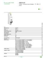 Datasheet for Schneider Electric A9F03125, EAN: 3606480439711