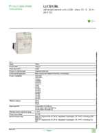 Datasheet for Schneider Electric LUCB12BL, EAN: 3389110364095
