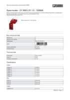 Datasheet for Phoenix Contact 1205655, EAN: 4017918137601