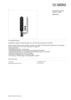Datasheet for Siedle 200041549-00, EAN: 4015739415496