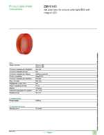 Datasheet for Schneider Electric ZBV0143, EAN: 3389110099898
