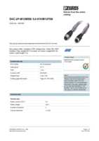 Datasheet for Phoenix Contact 1507382, EAN: 4017918900205