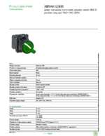 Datasheet for Schneider Electric XB5AK123M5, EAN: 3389110903560