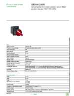 Datasheet for Schneider Electric XB5AK124M5, EAN: 3389110903591