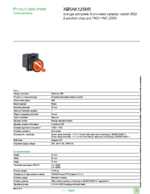 Datasheet for Schneider Electric XB5AK125M5, EAN: 3389110903621