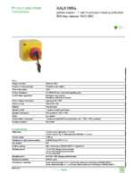 Datasheet for Schneider Electric XALK188G, EAN: 3389110113815