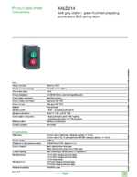 Datasheet for Schneider Electric XALD214, EAN: 3389110114089