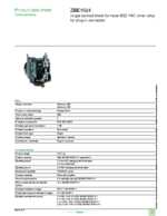 Datasheet for Schneider Electric ZBE1024, EAN: 3389110089509